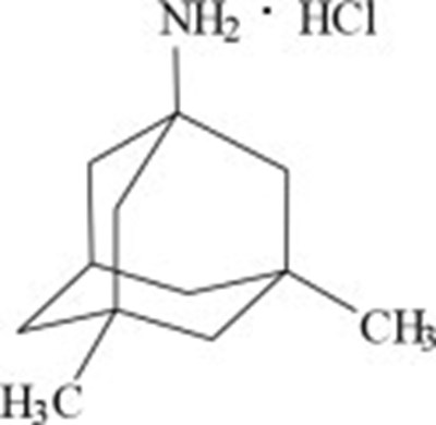 Memantine Hydrochloride Structural Formula (Memantine And Donepezil Hydrochlorides 1)